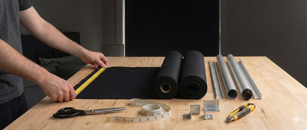 How to Make Blackout Roller Shades
