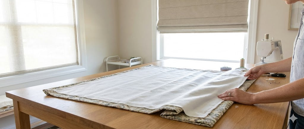 How to Make Roman Shades Blackout