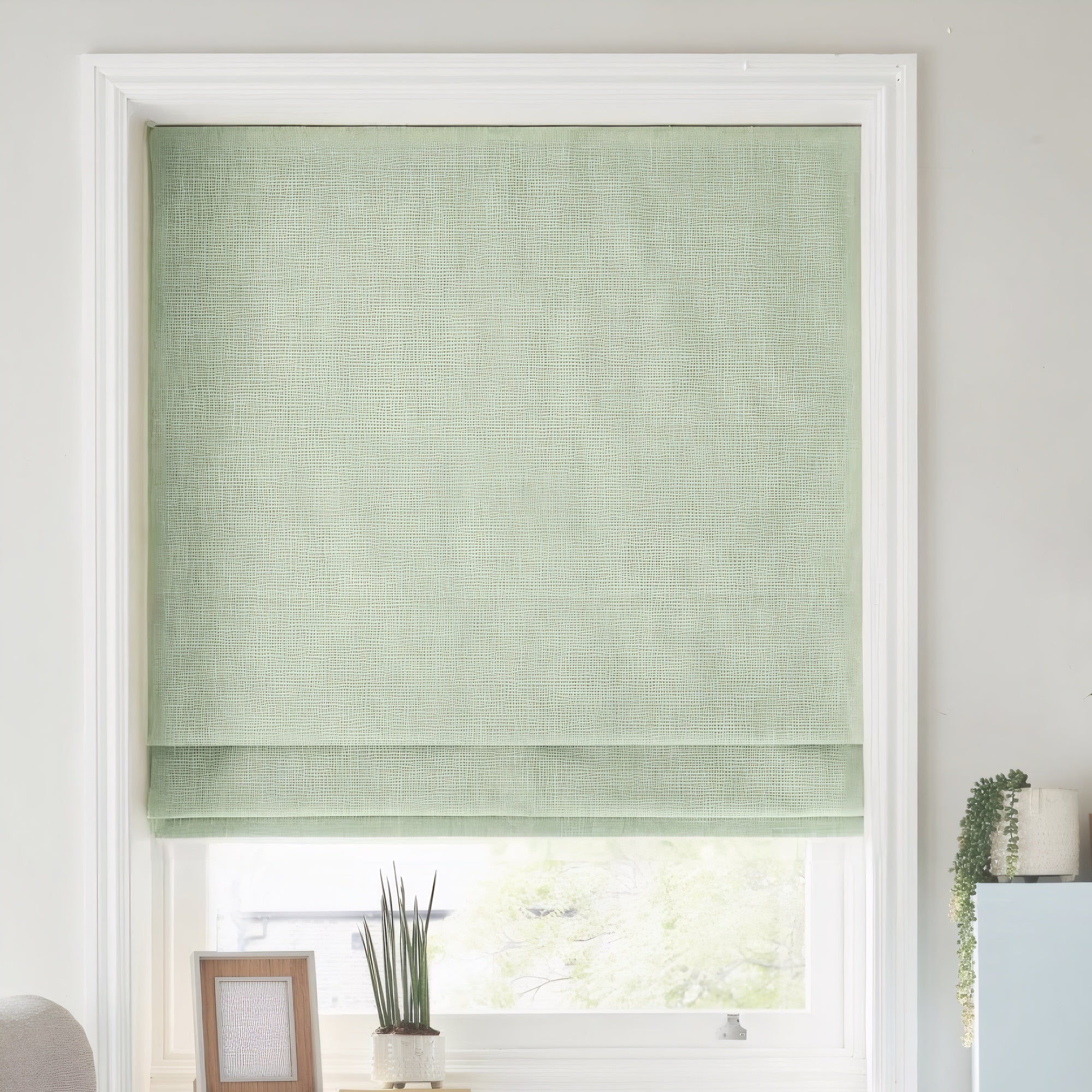 Custom 100% Blackout Roman Shade