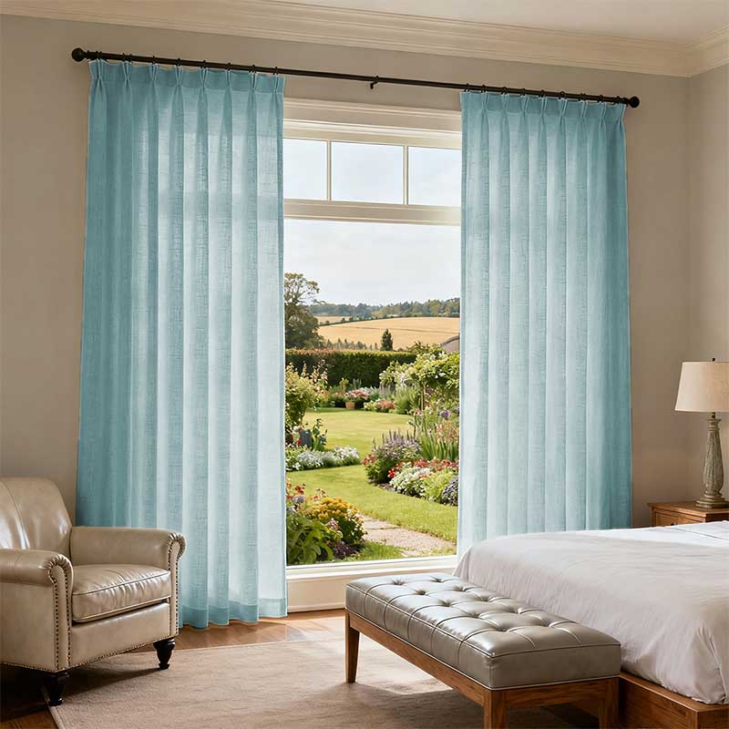 Curtainusa custom linen curtain CU38-5
