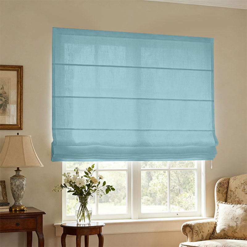 Curtainusa Customized Linen 100% Full Blackout Curtains Shades