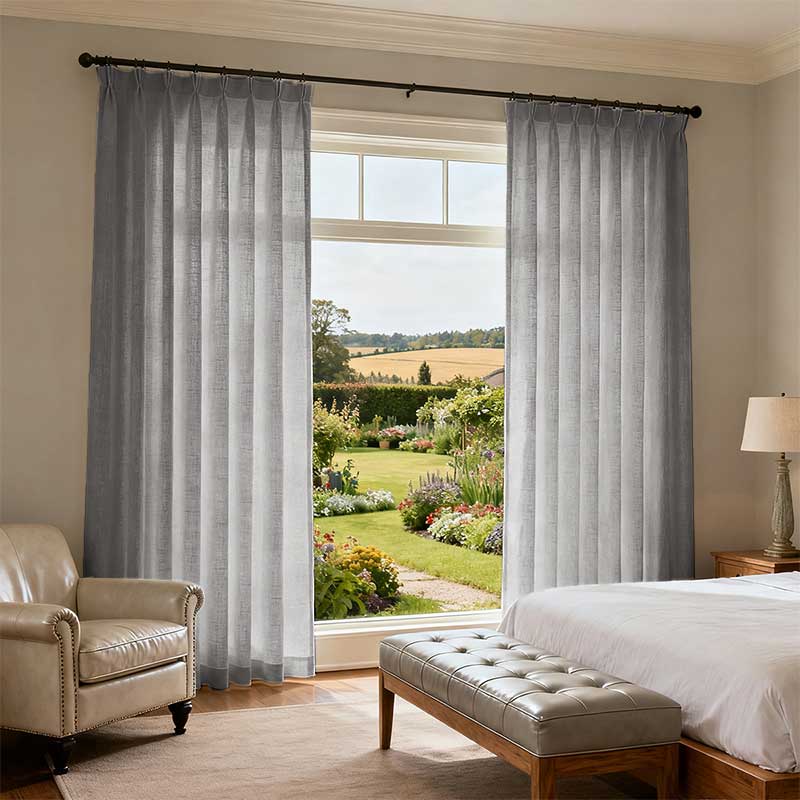 Curtainusa custom linen curtain CU38-5