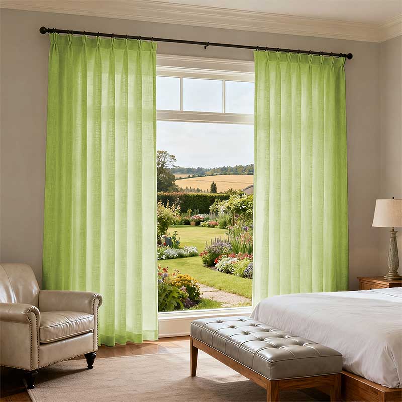 Curtainusa custom linen curtain CU38-5