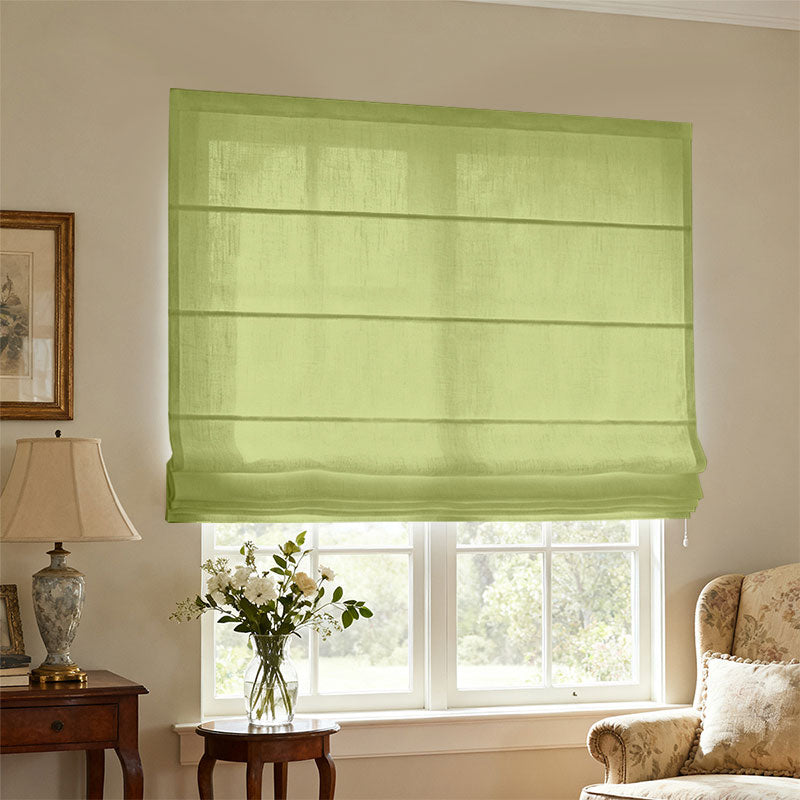 Curtainusa Customized Linen 100% Full Blackout Curtains Shades