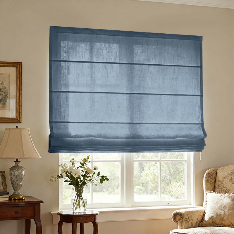 Curtainusa Customized Linen 100% Full Blackout Curtains Shades
