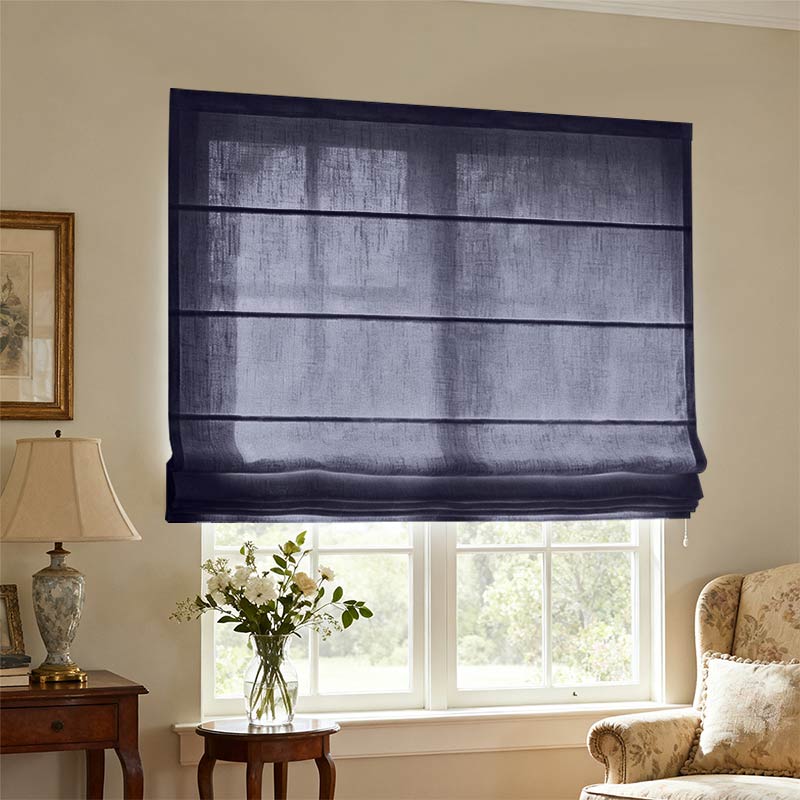 Curtainusa Customized Linen 100% Full Blackout Curtains Shades