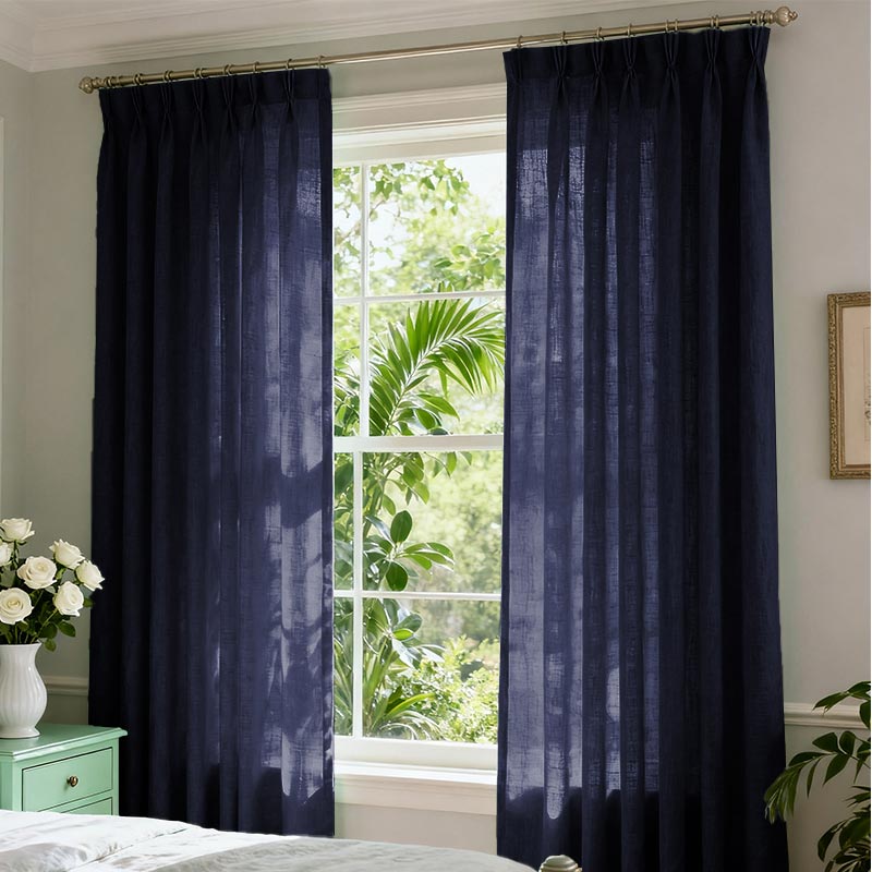 Curtainusa custom linen curtain CU38-6