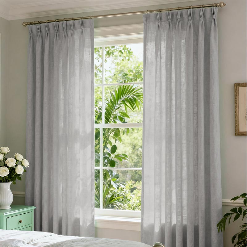 Curtainusa custom linen curtain CU38-6