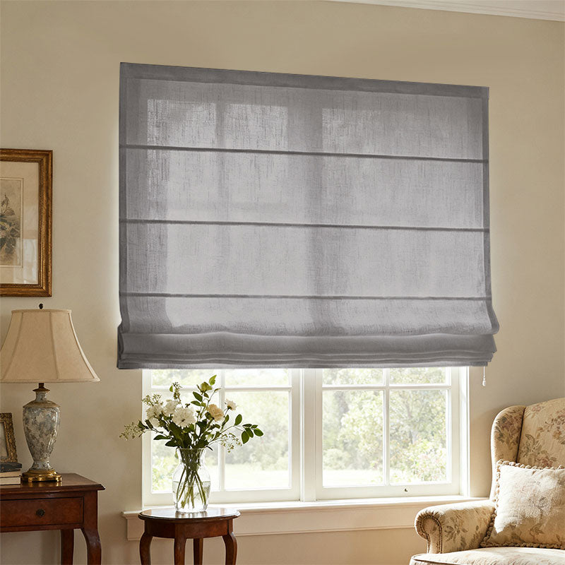 Curtainusa Customized Linen 100% Full Blackout Curtains Shades