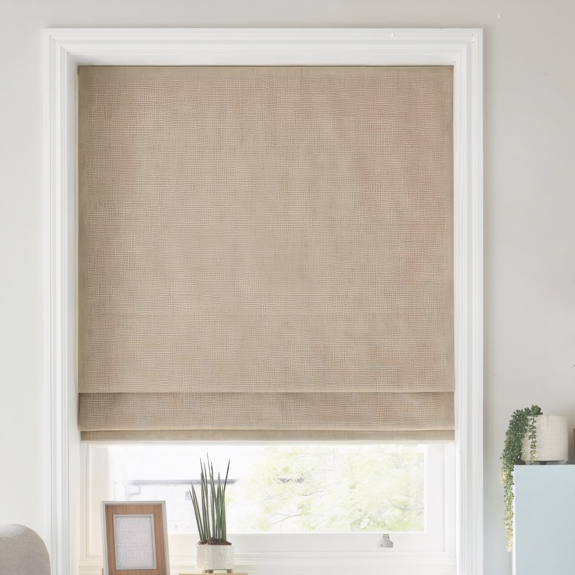 Custom 100% Blackout Roman Shade