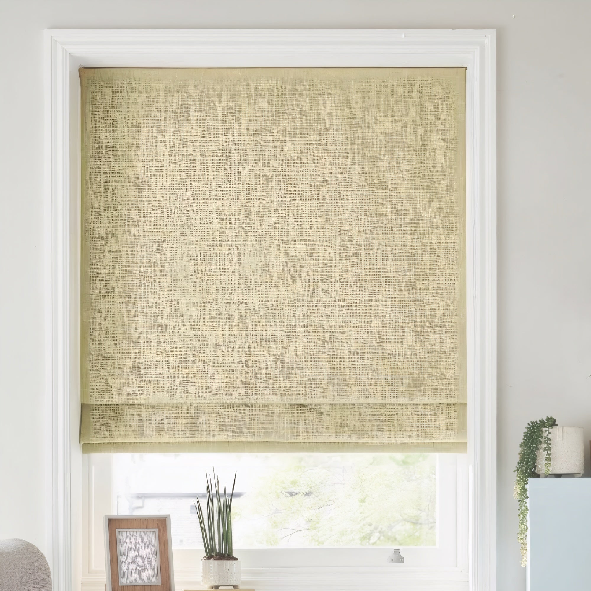 Custom 100% Blackout Roman Shade