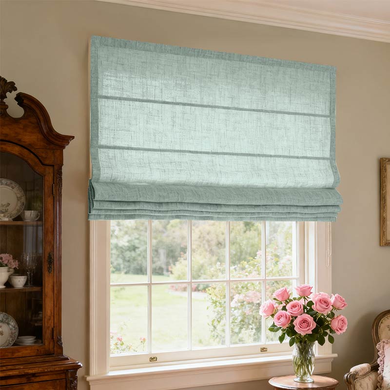 Curtainusa Customized Linen 100% Full Blackout Curtains Shades