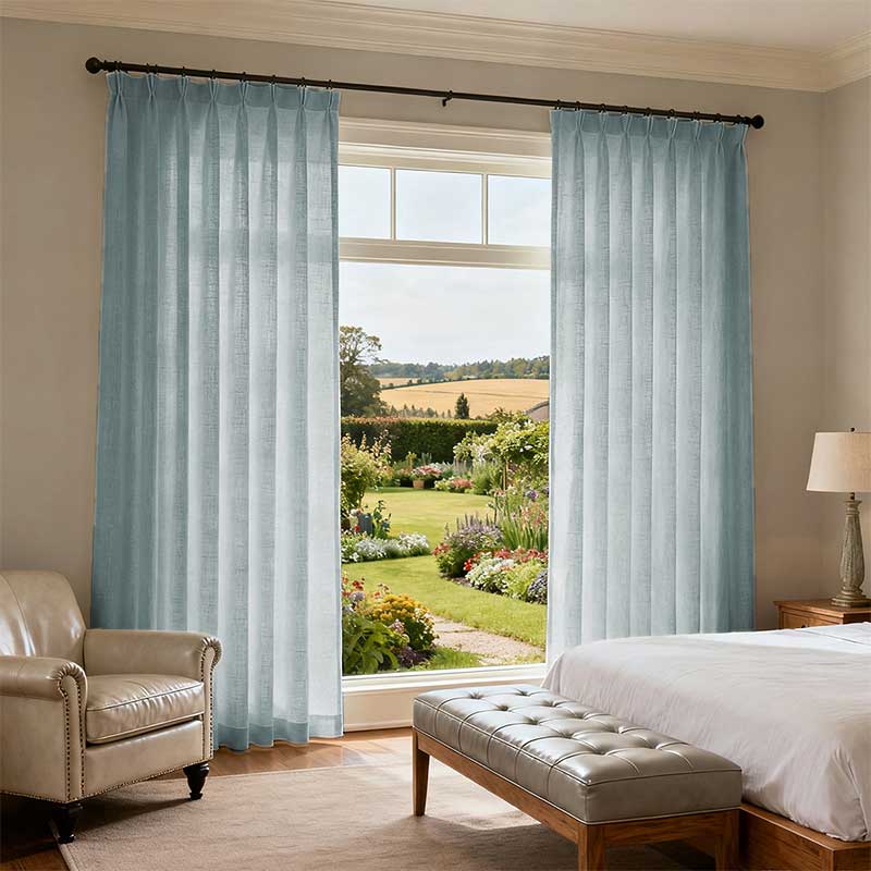 Curtainusa custom linen curtain CU38-5