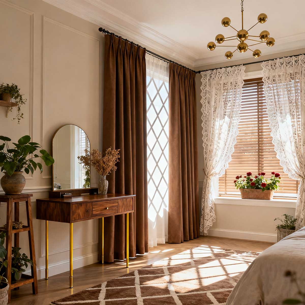 Curtainusa custom linen curtain OY6-8