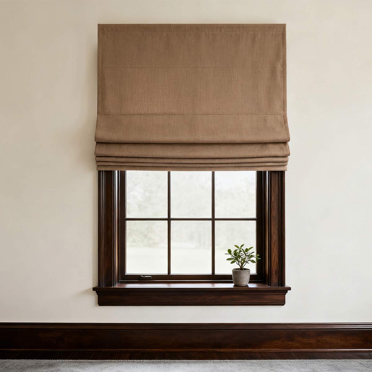 Curtainusa Customized Linen 100% Full Blackout Curtains Shades