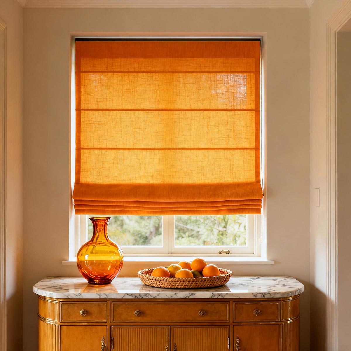 Curtainusa Customized Linen 100% Full Blackout Curtains Shades