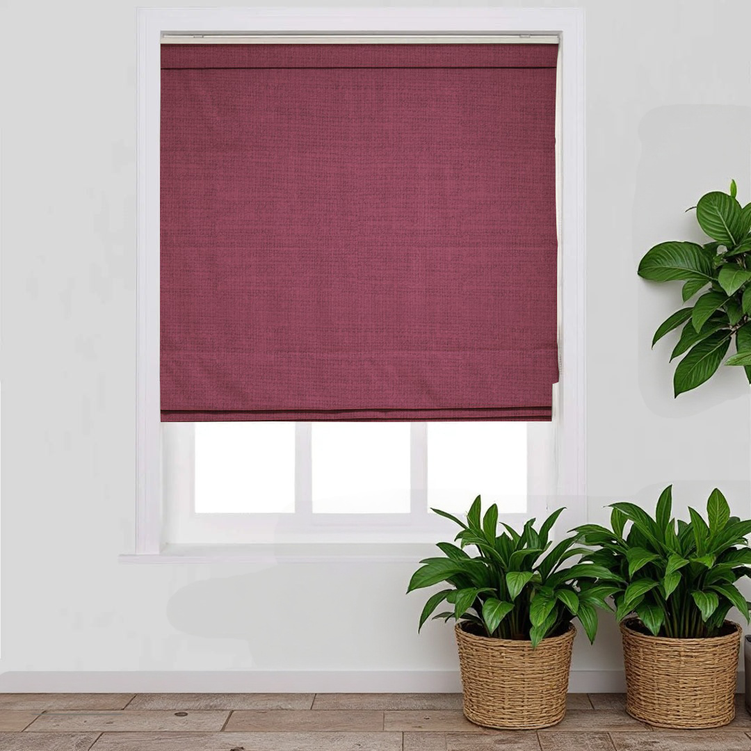Linen Blend Roman Shade Cordless
