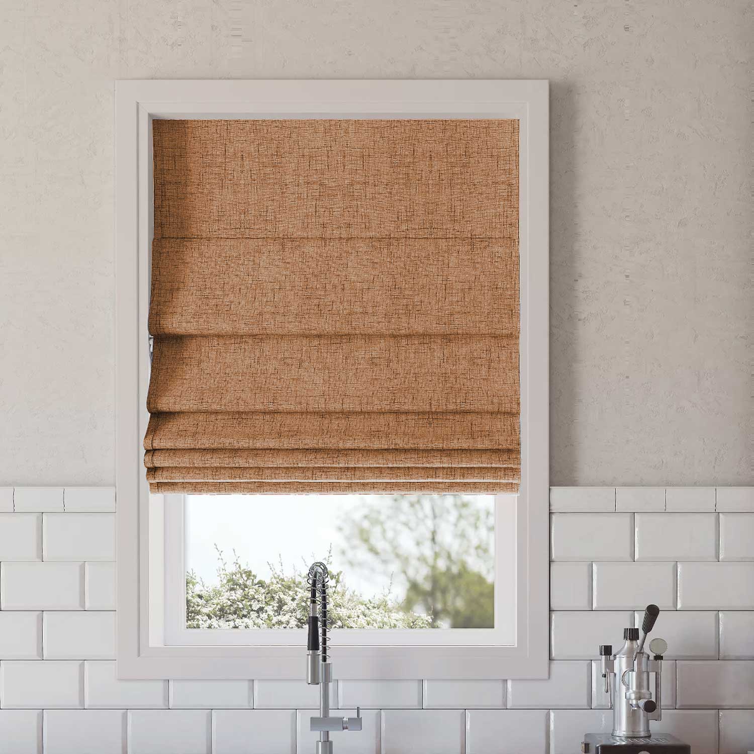 Customized Linen 100% Full Blackout Curtains Shades