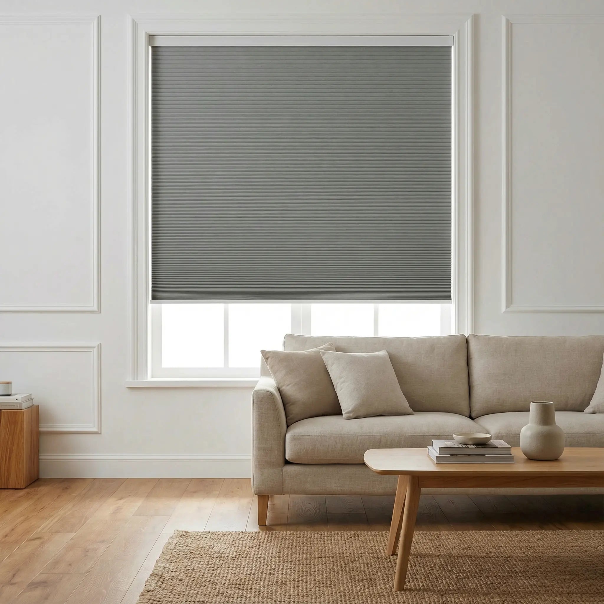 Custom 100% blackout Cellular Shades Made to Measure – Energy Efficient Honeycomb Window Treatments