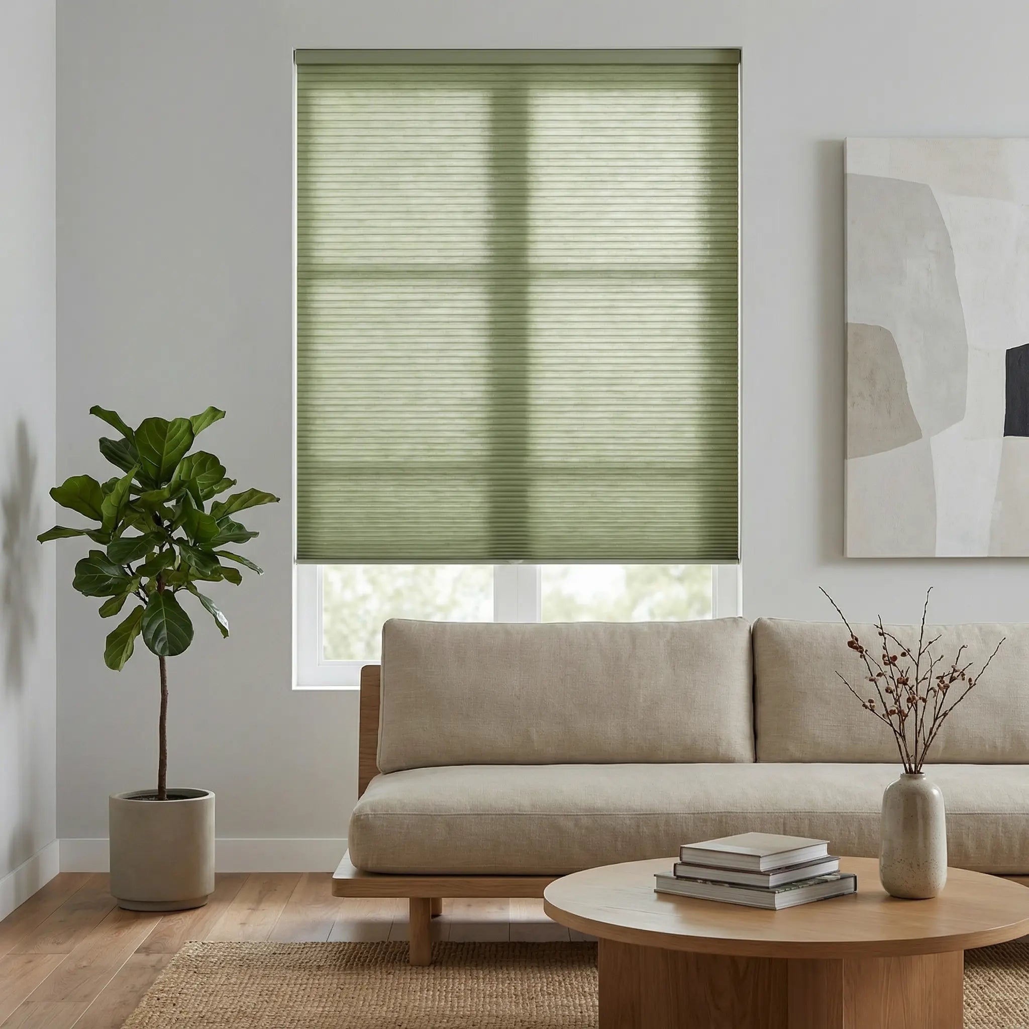 Made-to-Order 50% blackout Cellular Shades – Energy Saving Window Blinds for Any Room