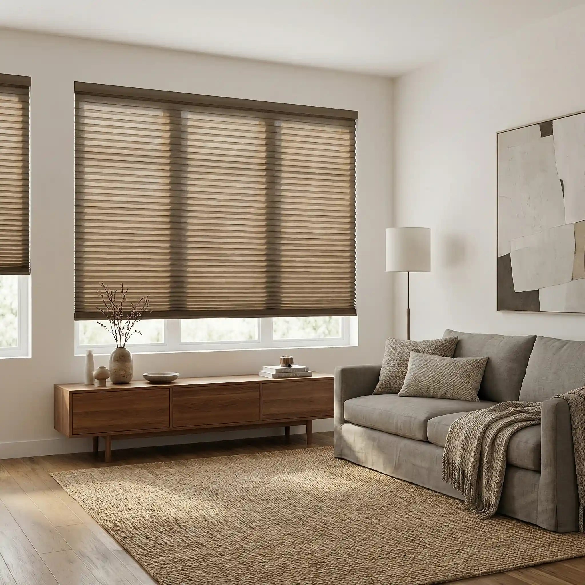 Made-to-Order 50% blackout Cellular Shades – Energy Saving Window Blinds for Any Room