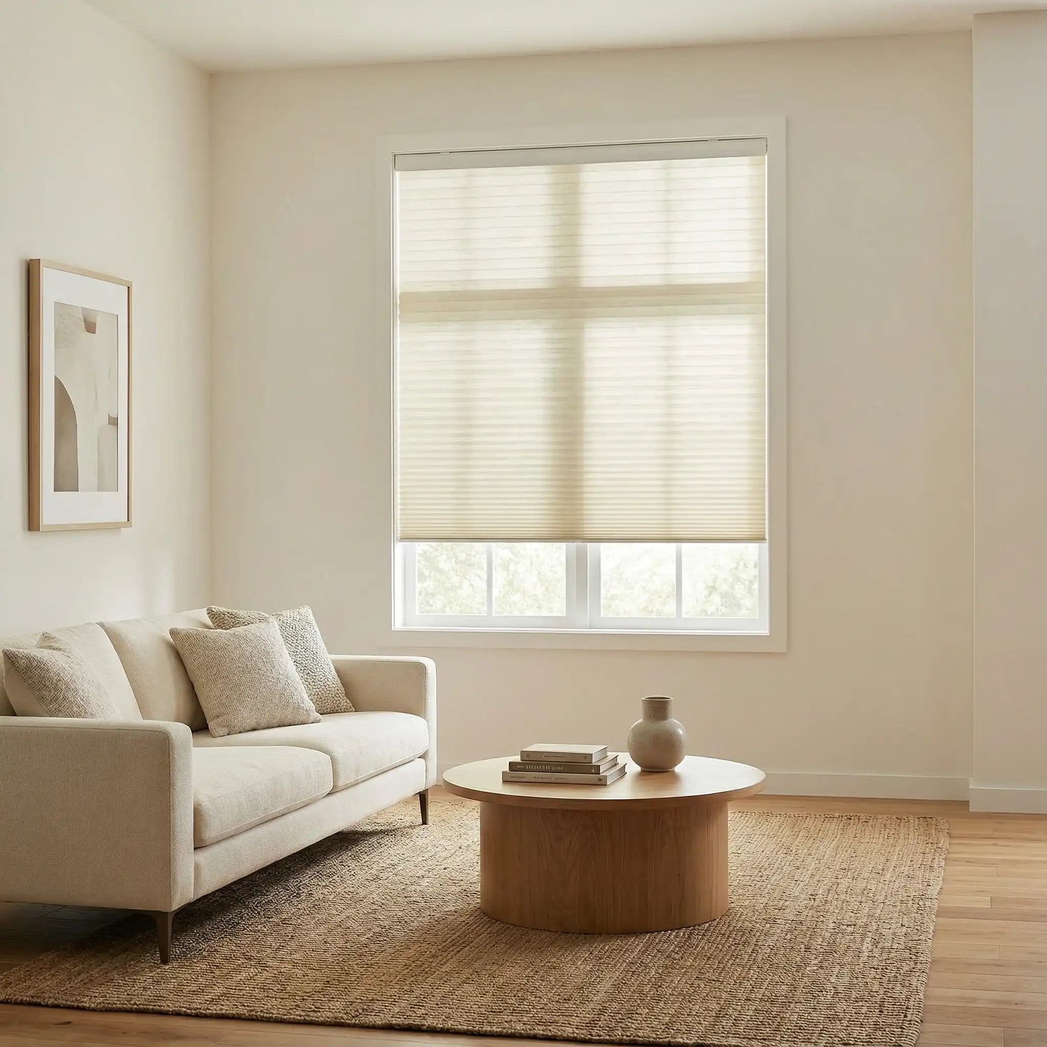 Made-to-Order 50% blackout Cellular Shades – Energy Saving Window Blinds for Any Room