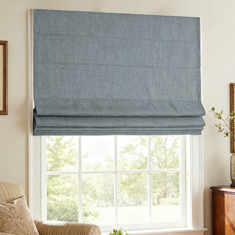 Curtainusa Customized Linen 100% Full Blackout Curtains Shades