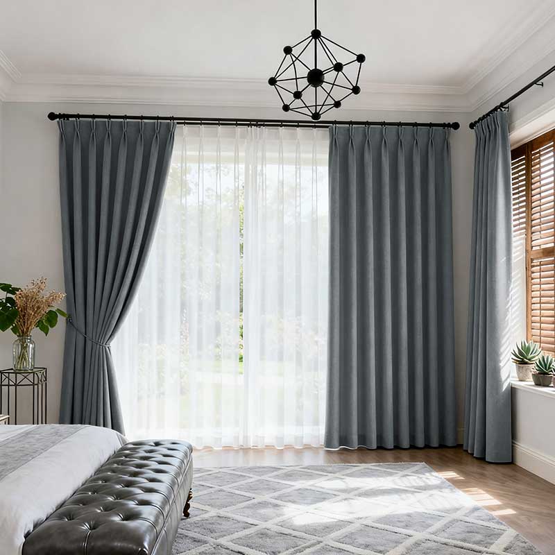 Curtainusa custom linen curtain OY6-7