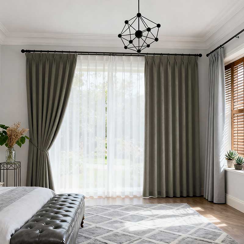 Curtainusa custom linen curtain OY6-7