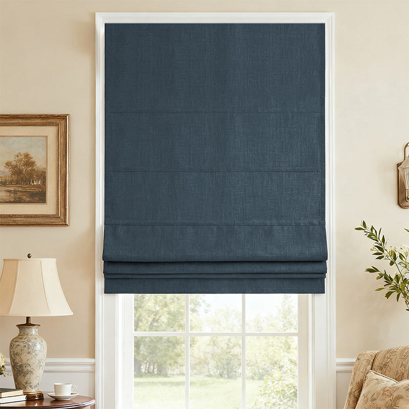 Curtainusa Customized Linen 100% Full Blackout Curtains Shades