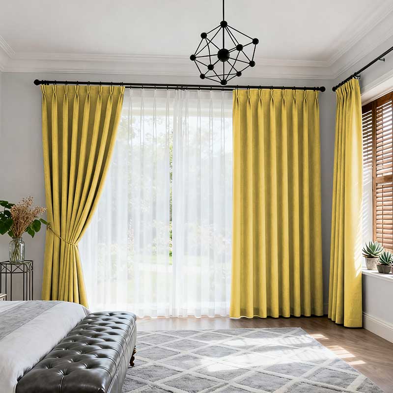 Curtainusa custom linen curtain OY6-7