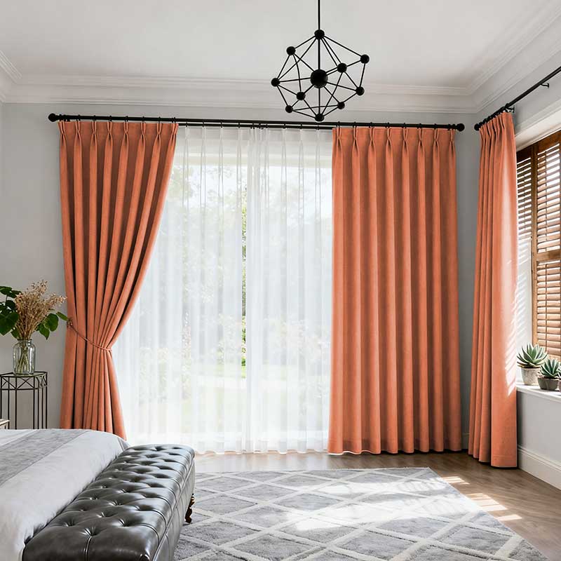 Curtainusa custom linen curtain OY6-7
