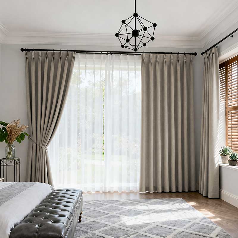 Curtainusa custom linen curtain OY6-7