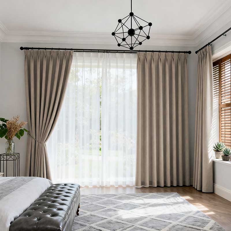 Curtainusa custom linen curtain OY6-7
