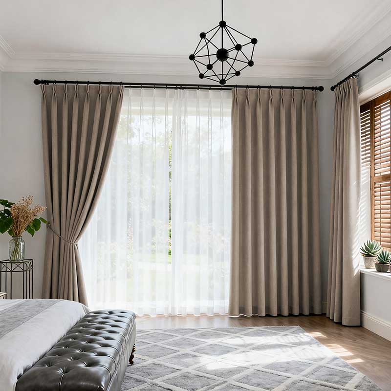 Curtainusa custom linen curtain OY6-7