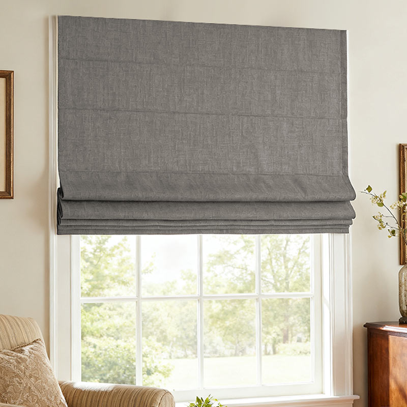 Curtainusa Customized Linen 100% Full Blackout Curtains Shades