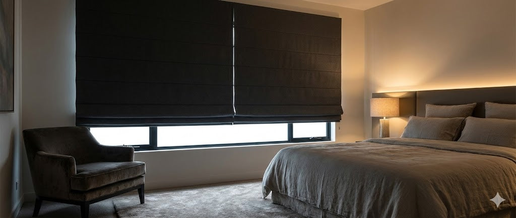 Can Roman Shades Be Blackout?