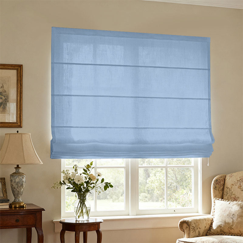 Curtainusa Customized Linen 100% Full Blackout Curtains Shades