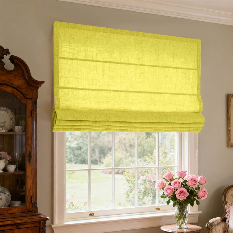 Curtainusa Customized Linen 100% Full Blackout Curtains Shades