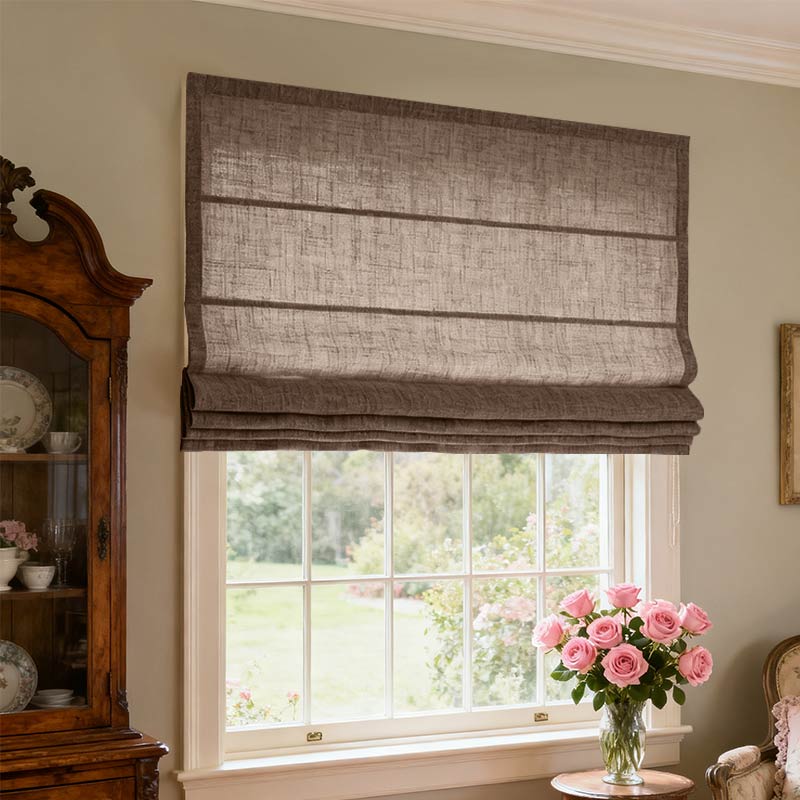 Curtainusa Customized Linen 100% Full Blackout Curtains Shades