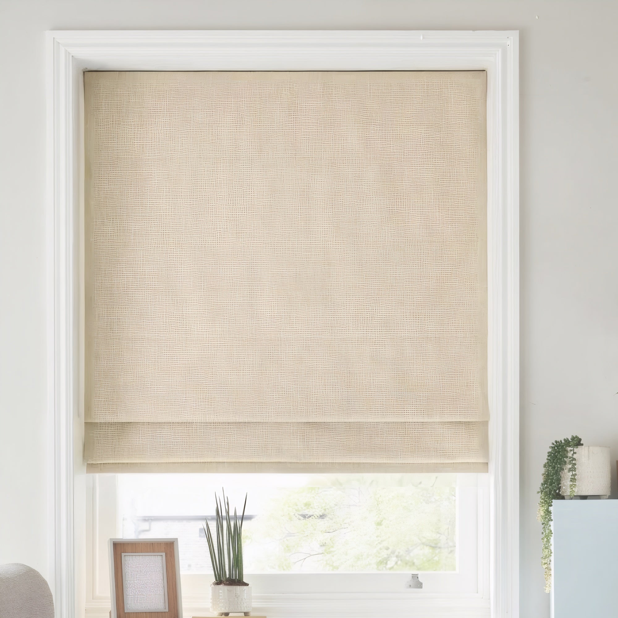 Custom 100% Blackout Roman Shade