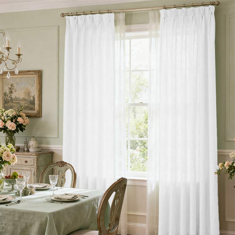 Curtainusa custom linen curtain  CU38-7