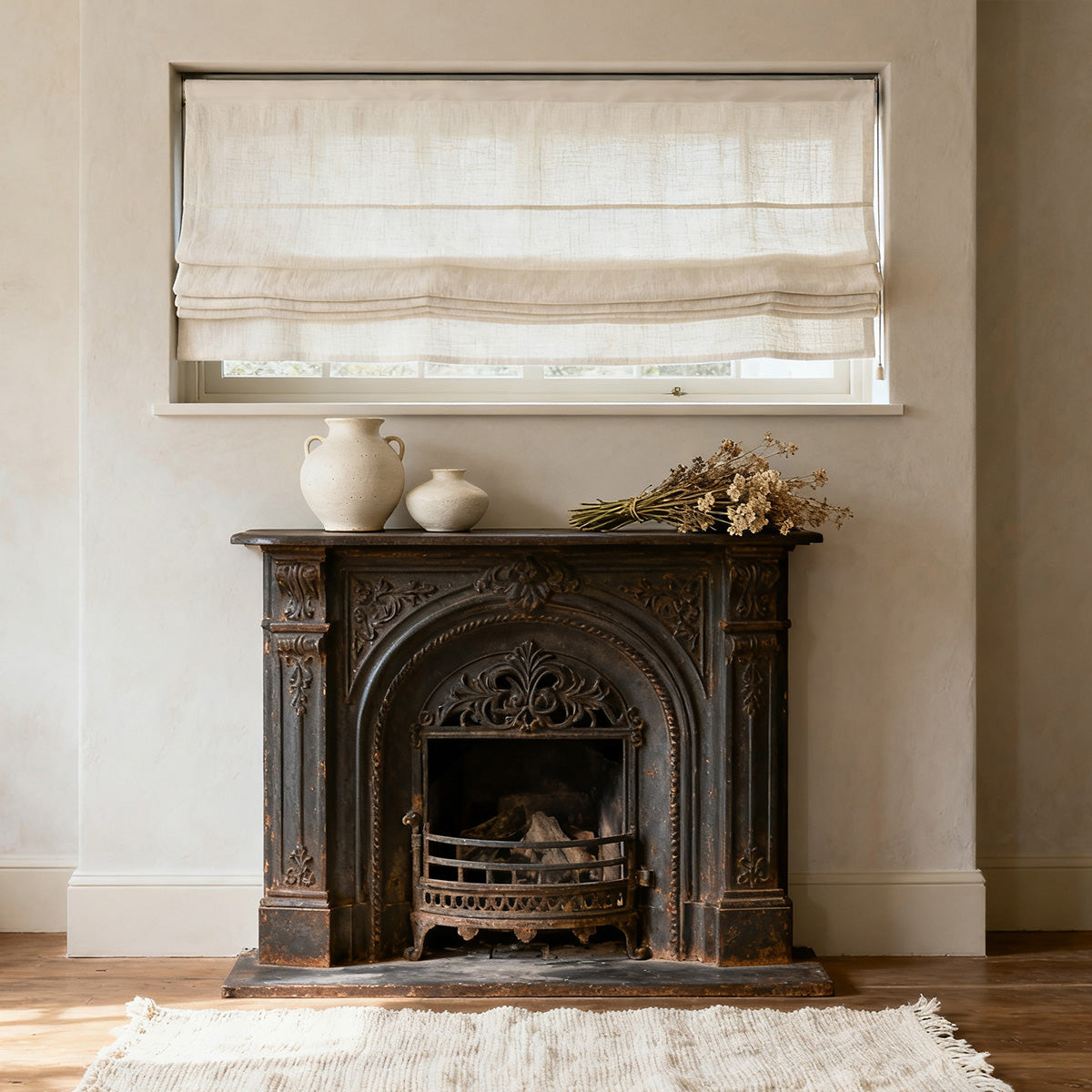 Curtainusa Customized Linen 100% Full Blackout Curtains Shades