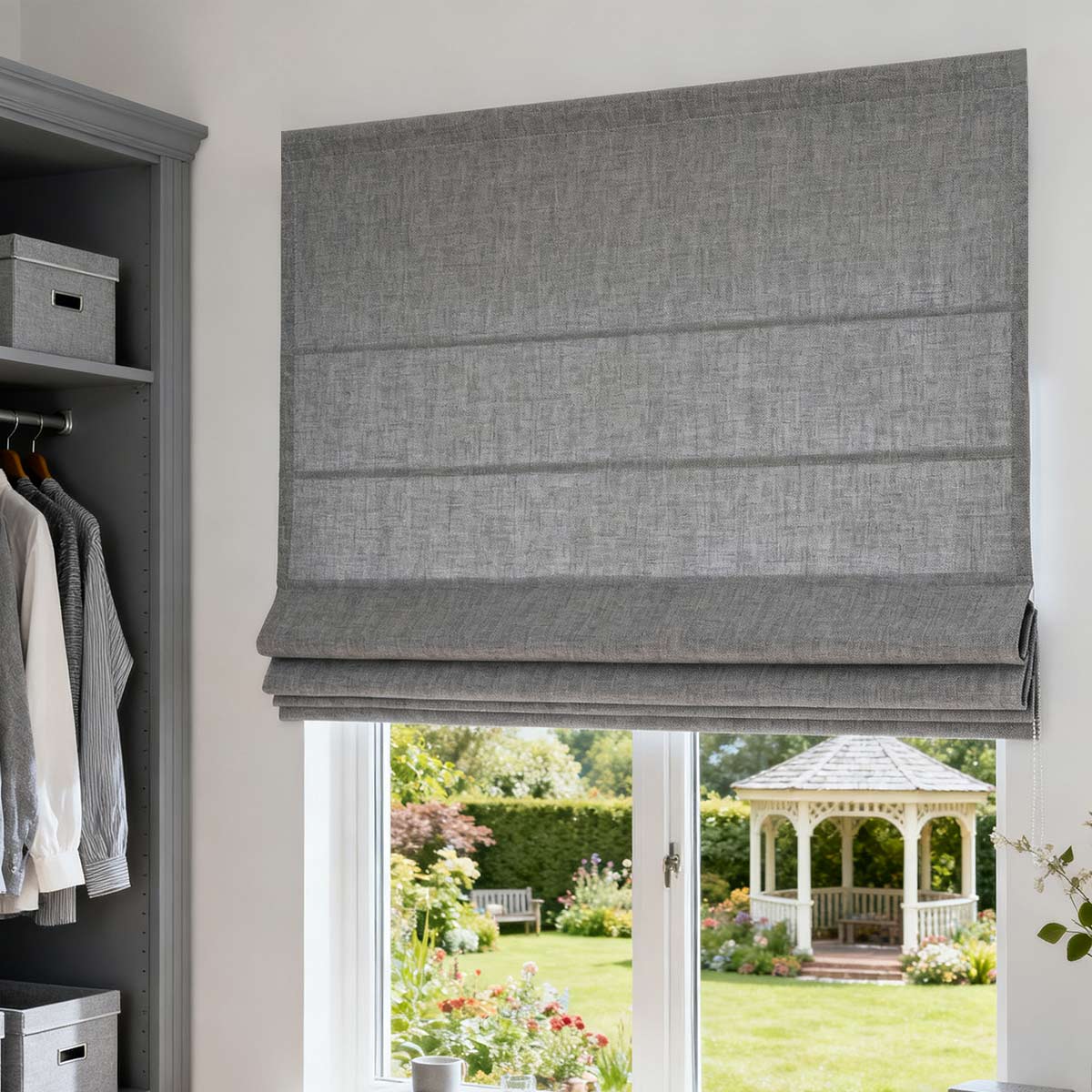 Curtainusa Customized Linen 100% Full Blackout Curtains Shades