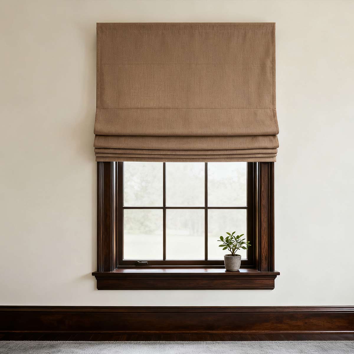 Curtainusa Customized Linen 100% Full Blackout Curtains Shades