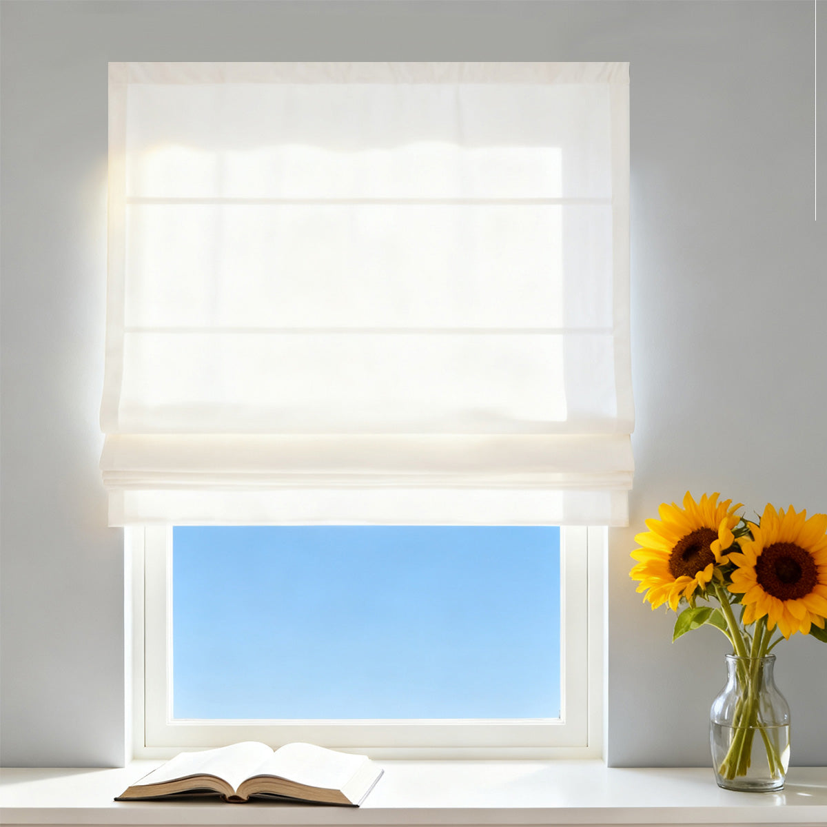 Curtainusa Customized Linen 100% Full Blackout Curtains Shades