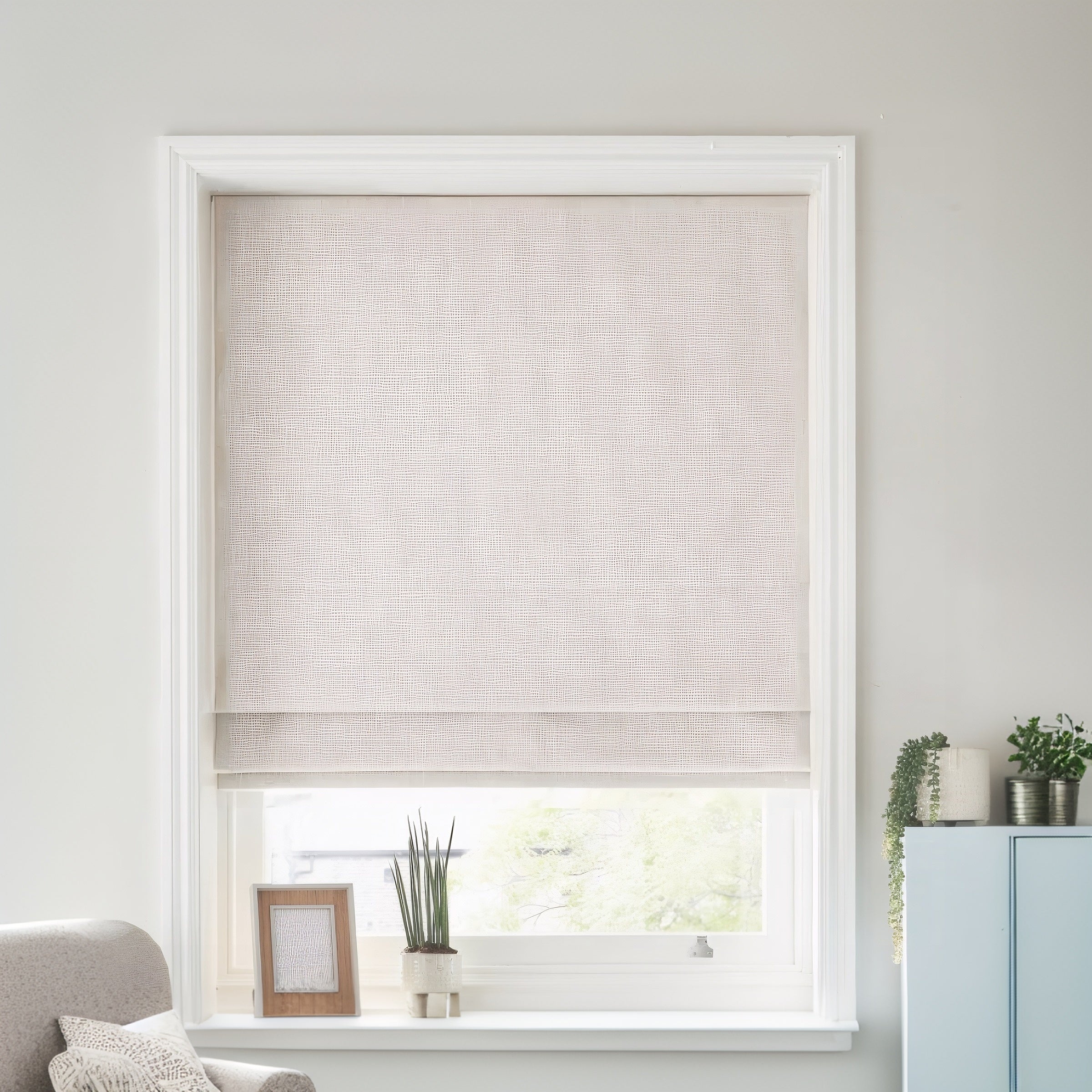 Custom 100% Blackout Roman Shade