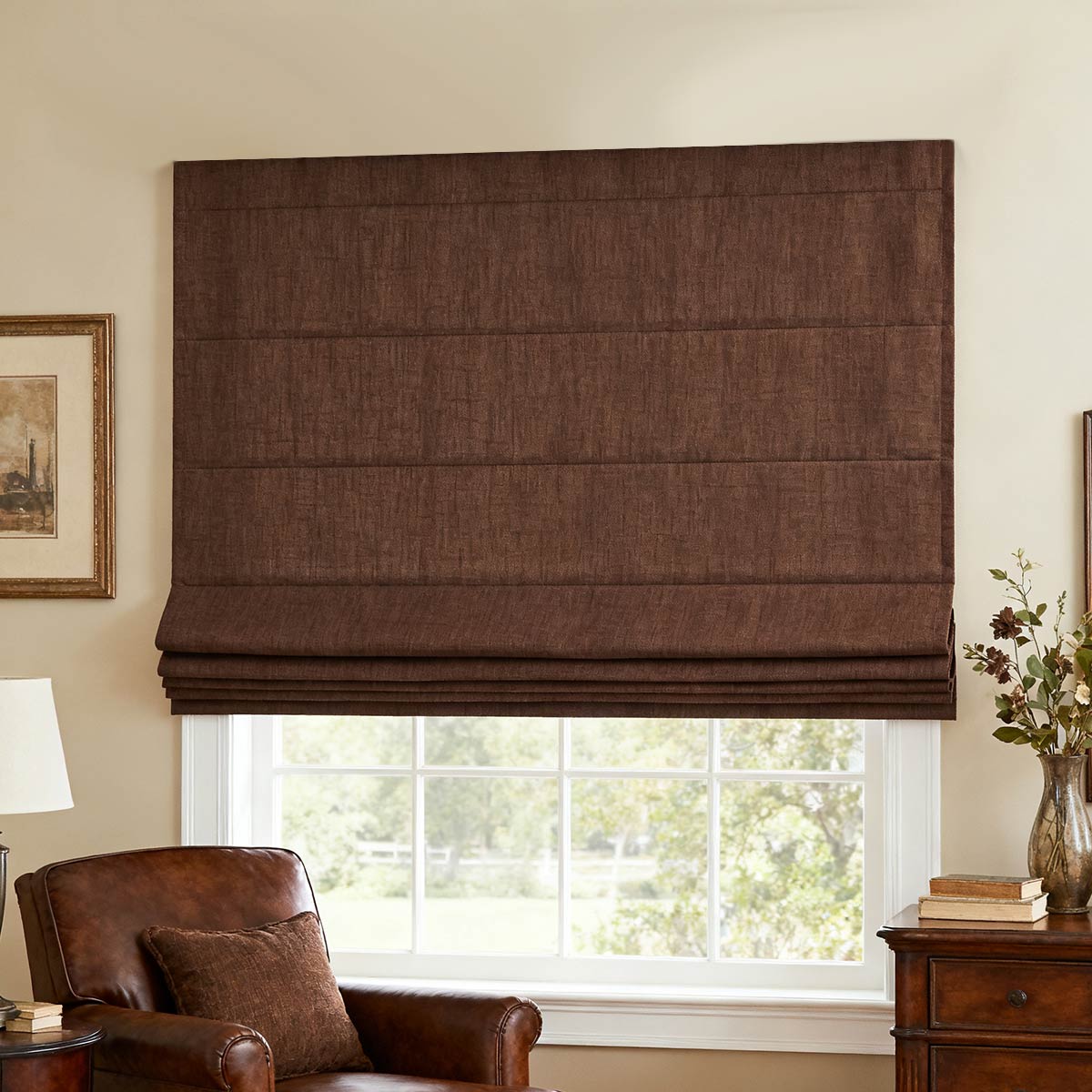 Curtainusa Customized Linen 100% Full Blackout Curtains Shades
