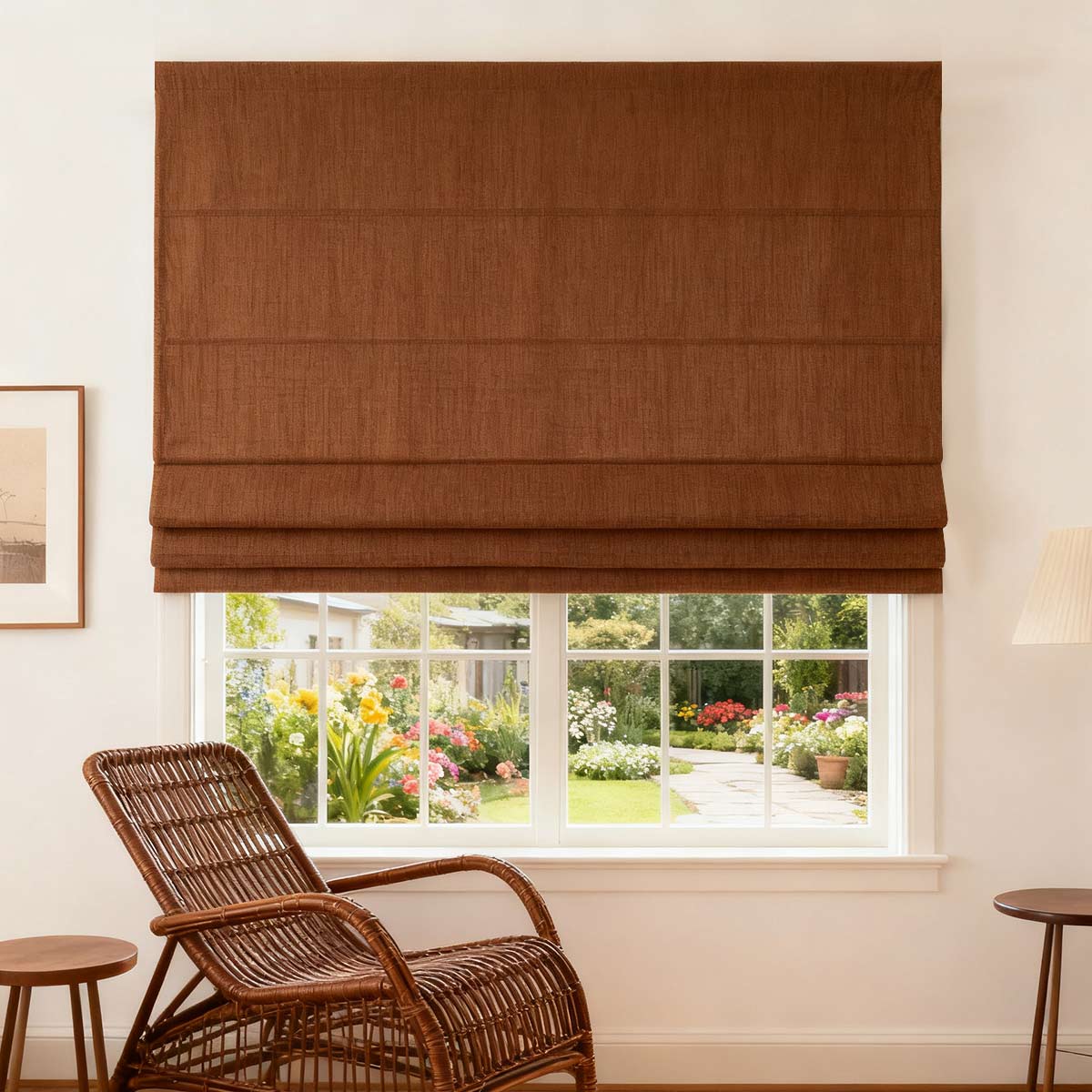 Curtainusa Customized Linen 100% Full Blackout Curtains Shades