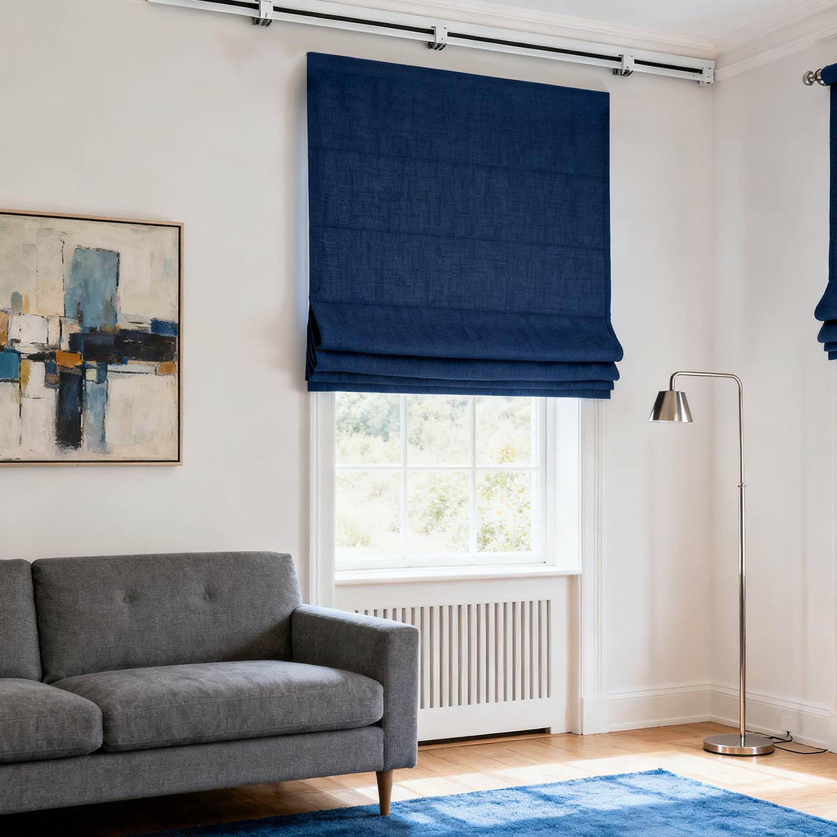 Curtainusa Customized Linen 100% Full Blackout Curtains Shades